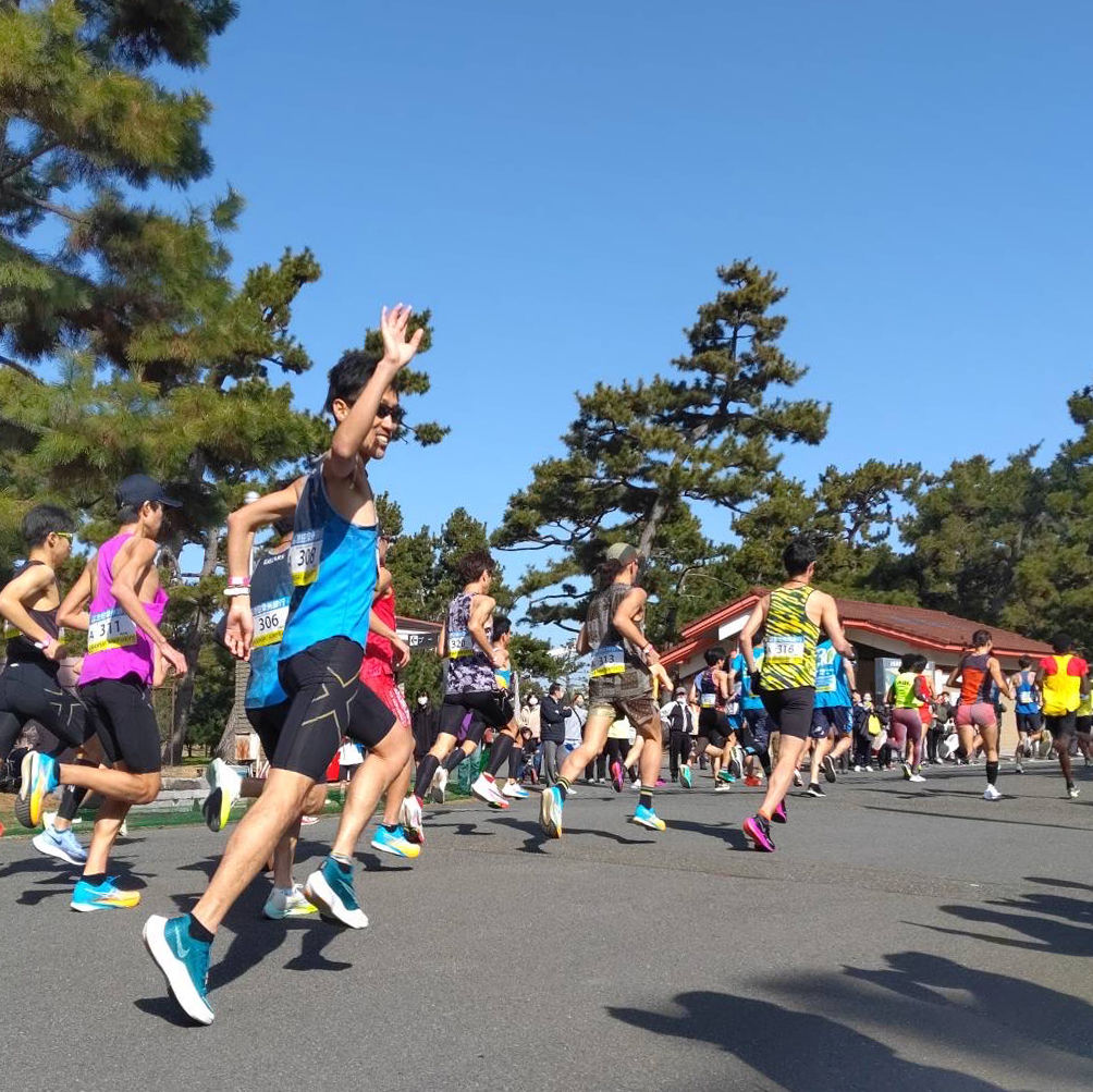 KIX泉州国際マラソン つぼ市社員ランナー