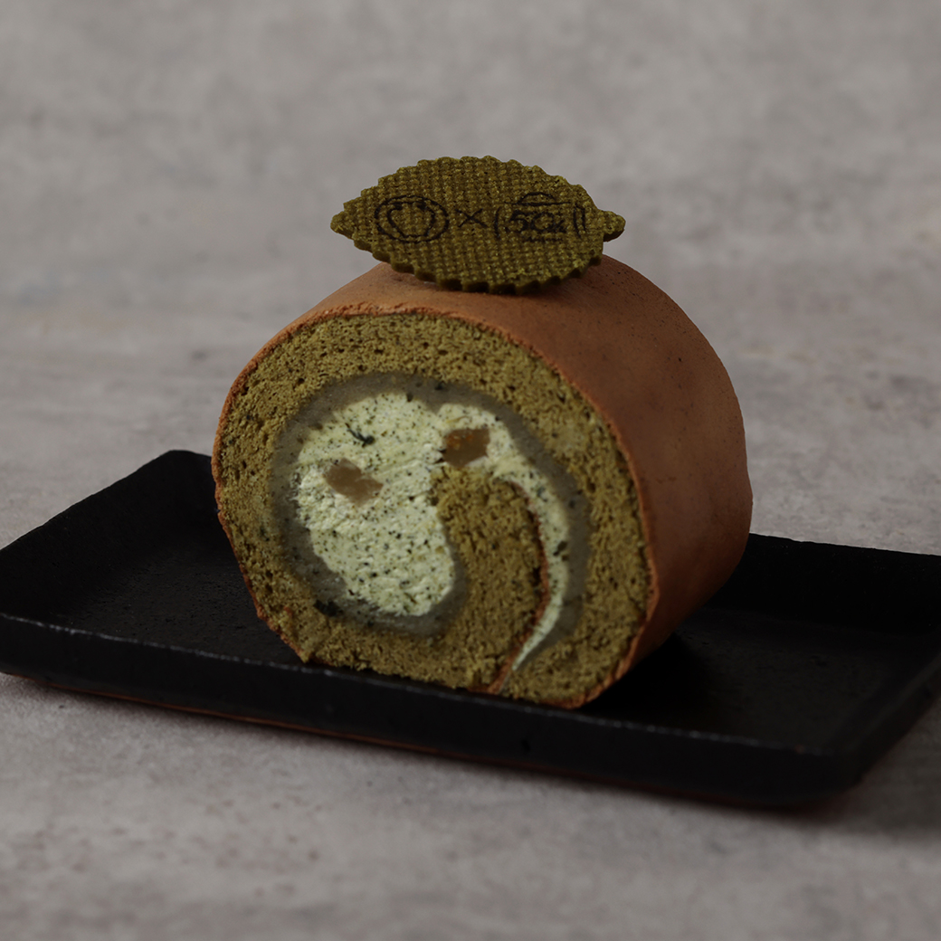 煎茶ロールケーキ